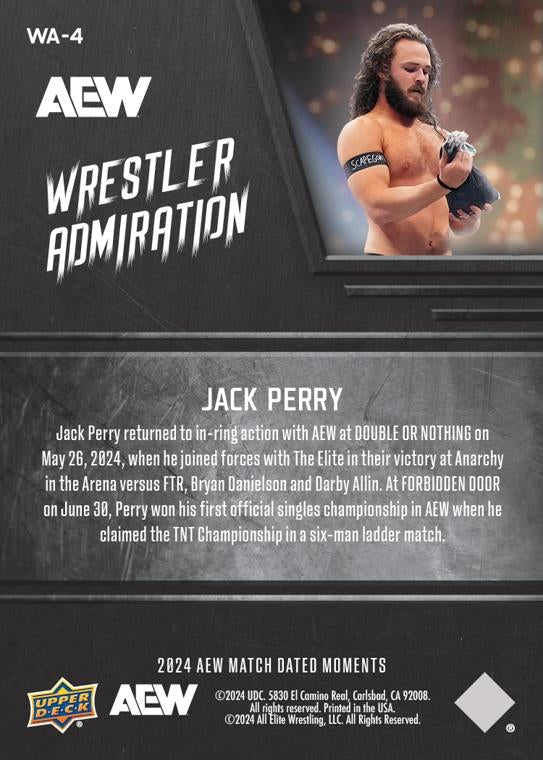 Wrestler Admiration – Jack Perry
