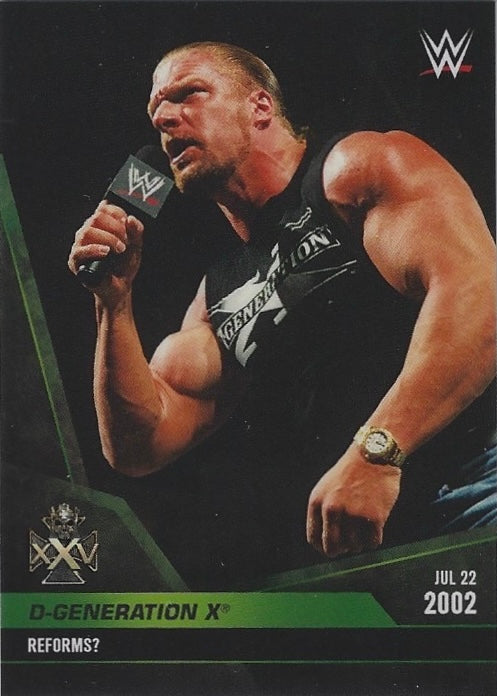 JUL 22 2002 – D-Generation X Reforms? trading card PW Catalog