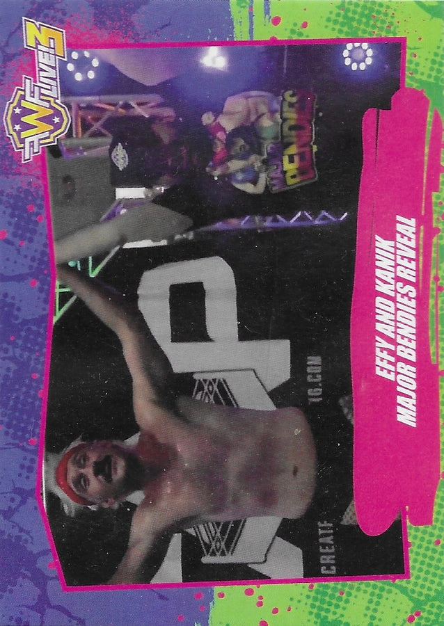 Effy and Kanik Major Bendies Reveal trading card PW Catalog