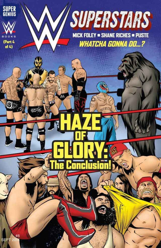 WWE Superstars Vol 8 Haze of Glory!: Conclusion by Super Genius Comics 2014