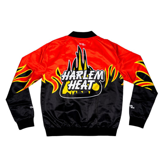 Harlem Heat Satin Chalk Line Entrance Jacket  1