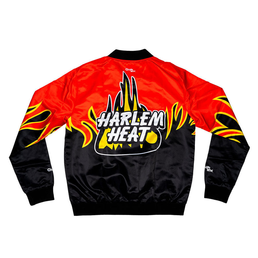 Harlem Heat Satin Chalk Line Entrance Jacket  1