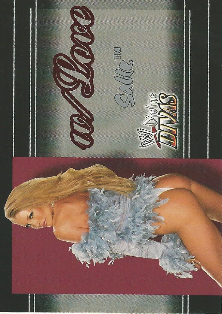 WWE Fleer Divine Divas 2003 Sable With Love 13 of 16 trading card PW Catalog