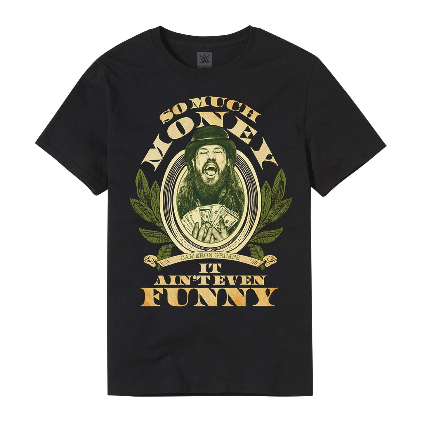 Cameron Grimes "So Much Money" Authentic T-Shirt Front