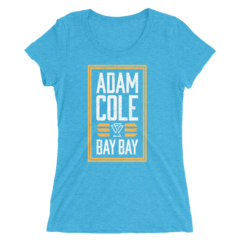 Adam Cole "Bay Bay" Women's Tri-Blend T-shirt