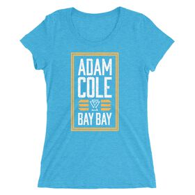 Adam Cole "Bay Bay" Women's Tri-Blend T-shirt