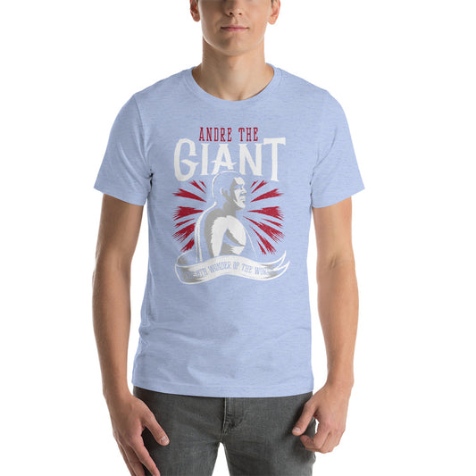 Andre the Giant "8th Wonder of the World" Unisex T-Shirt T-Shirt PW Catalog