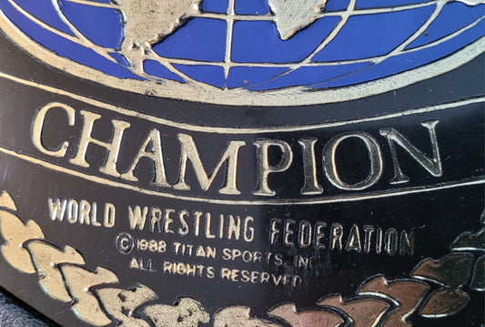 WWF World Championship Foam Belt 1990 - image 2