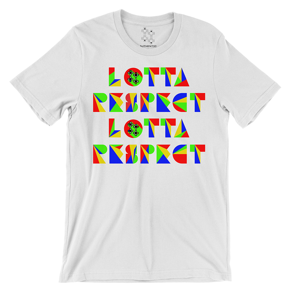 UUDD "Lotta Respect, Lotta Respect" White T-Shirt