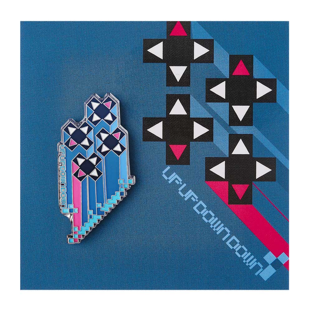 UpUpDownDown Limited Edition Collectible Lapel Pin