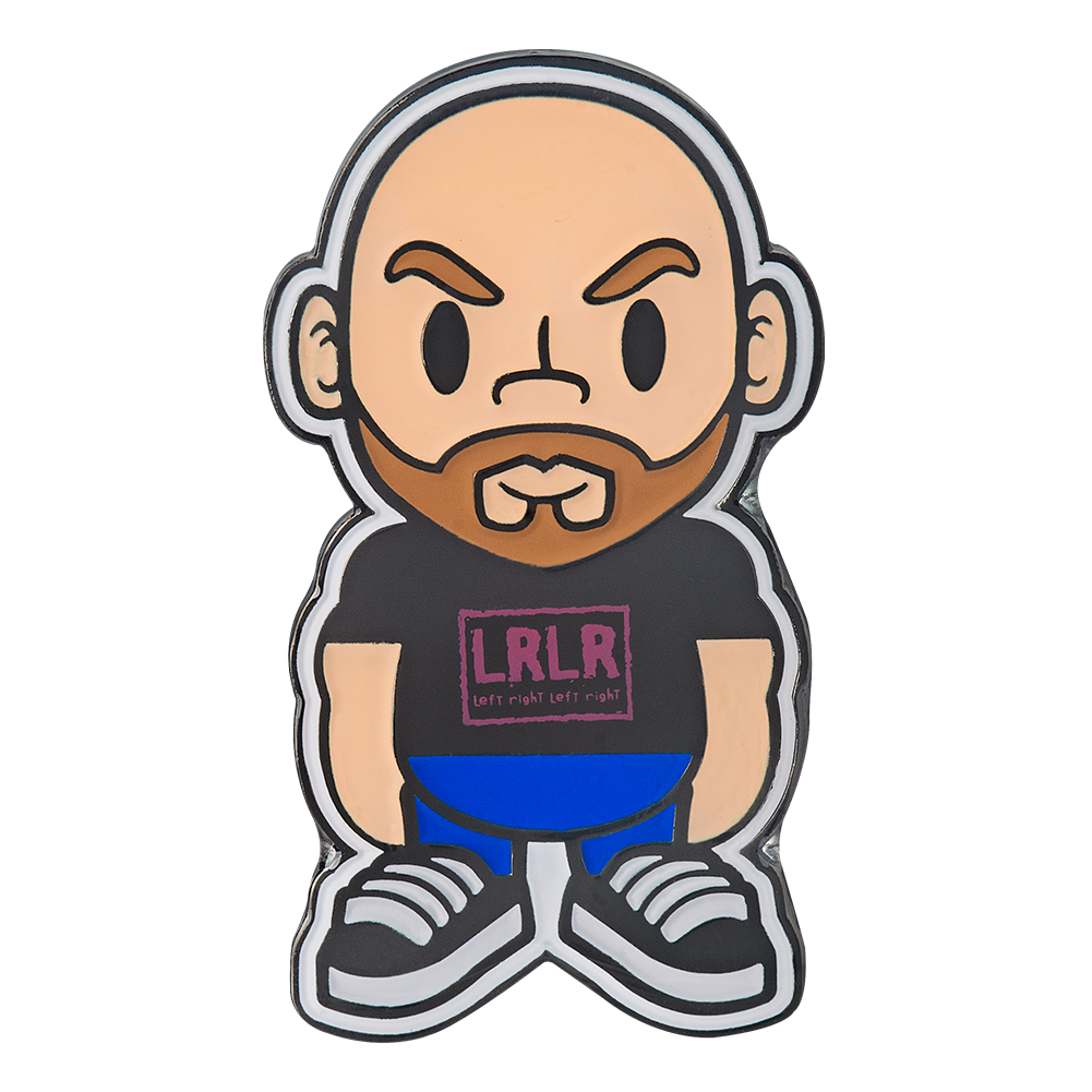 UUDD LRLR Mr. OP Collectible Pin