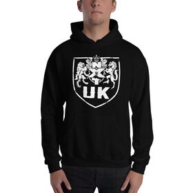 NXT UK Logo Pullover Hoodie Sweatshirt