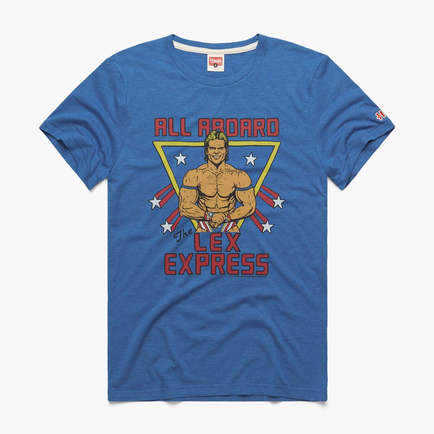 Lex Luger "All Aboard Lex Express" Homage T-Shirt