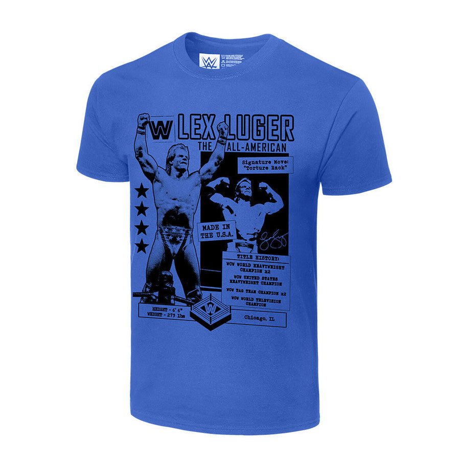 Lex Luger Fanzine Graphic T-Shirt  1