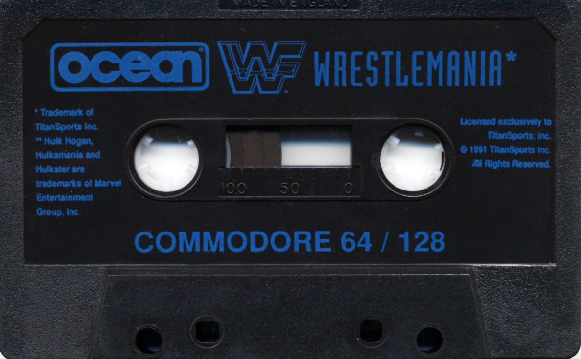 WWF WrestleMania [Commodore 64] PWcatalog
