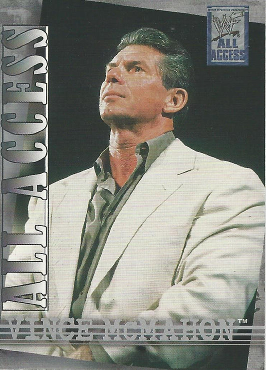 WWF Fleer All Access 2002 Vince McMahon #41