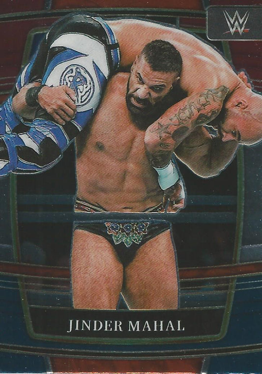 WWE Panini Select 2022 Red/Silver/Blue Jinder Mahal #41