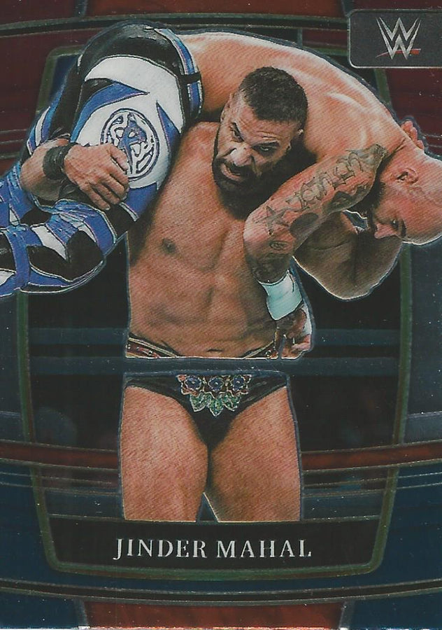 WWE Panini Select 2022 Red/Silver/Blue Jinder Mahal #41