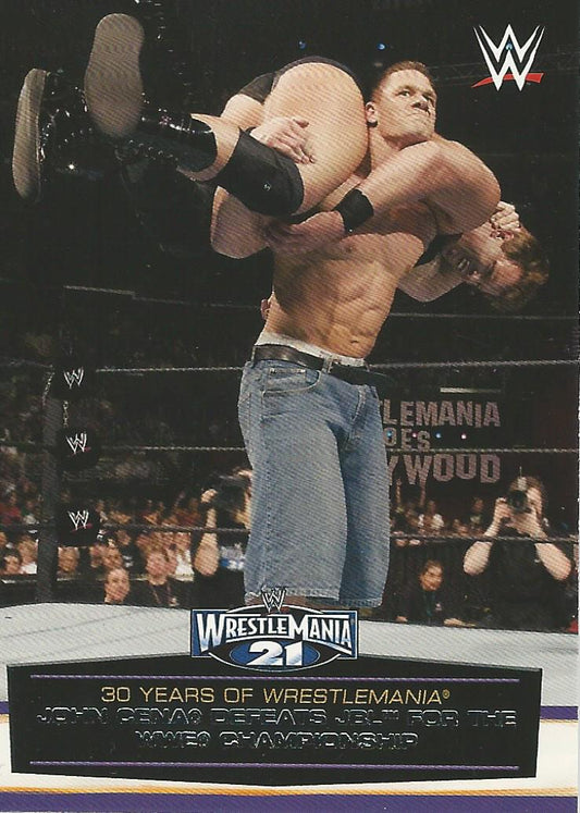 WWE Topps Road to Wrestlemania 2014 John Cena 41 of 60 trading card PW Catalog