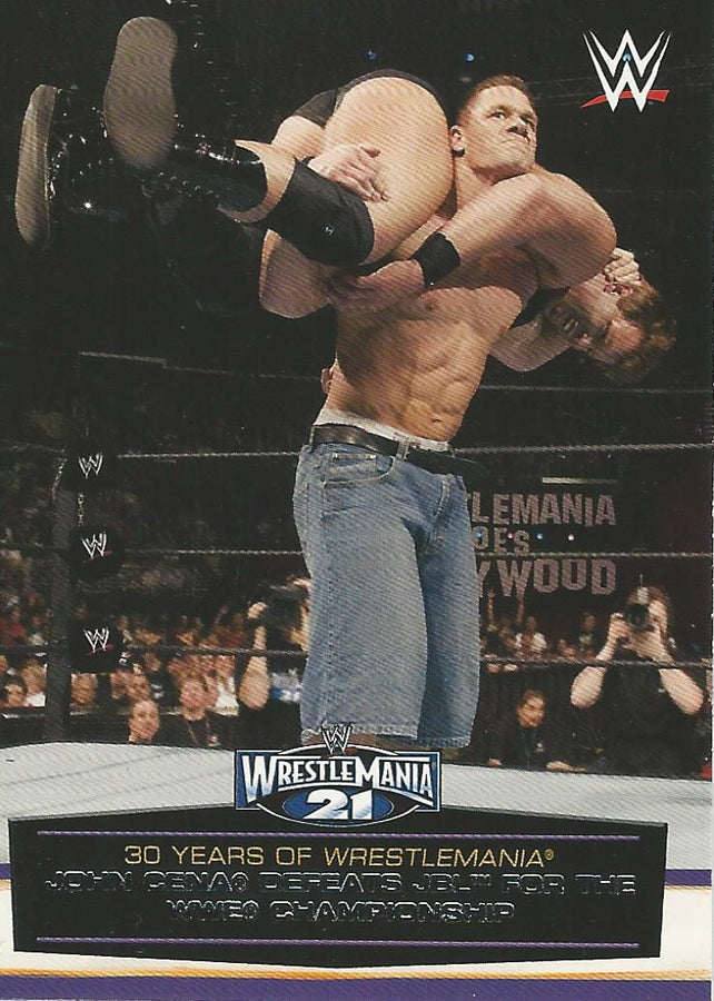 WWE Topps Road to Wrestlemania 2014 John Cena 41 of 60 trading card PW Catalog