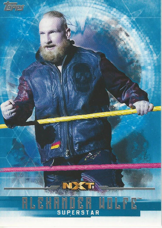 WWE Topps Undisputed 2017 Alexander Wolfe #41
