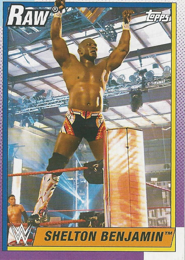 WWE Topps Heritage 2021 Shelton Benjamin #41