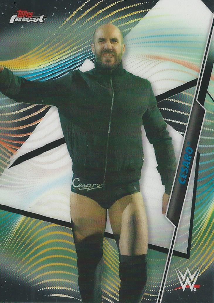 WWE Topps Finest 2020 Cesaro #41
