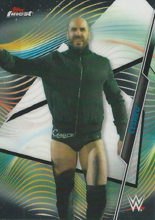 WWE Topps Finest 2020 Cesaro #41