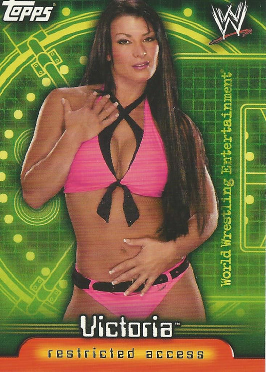 WWE Topps Insider 2006 Victoria #41