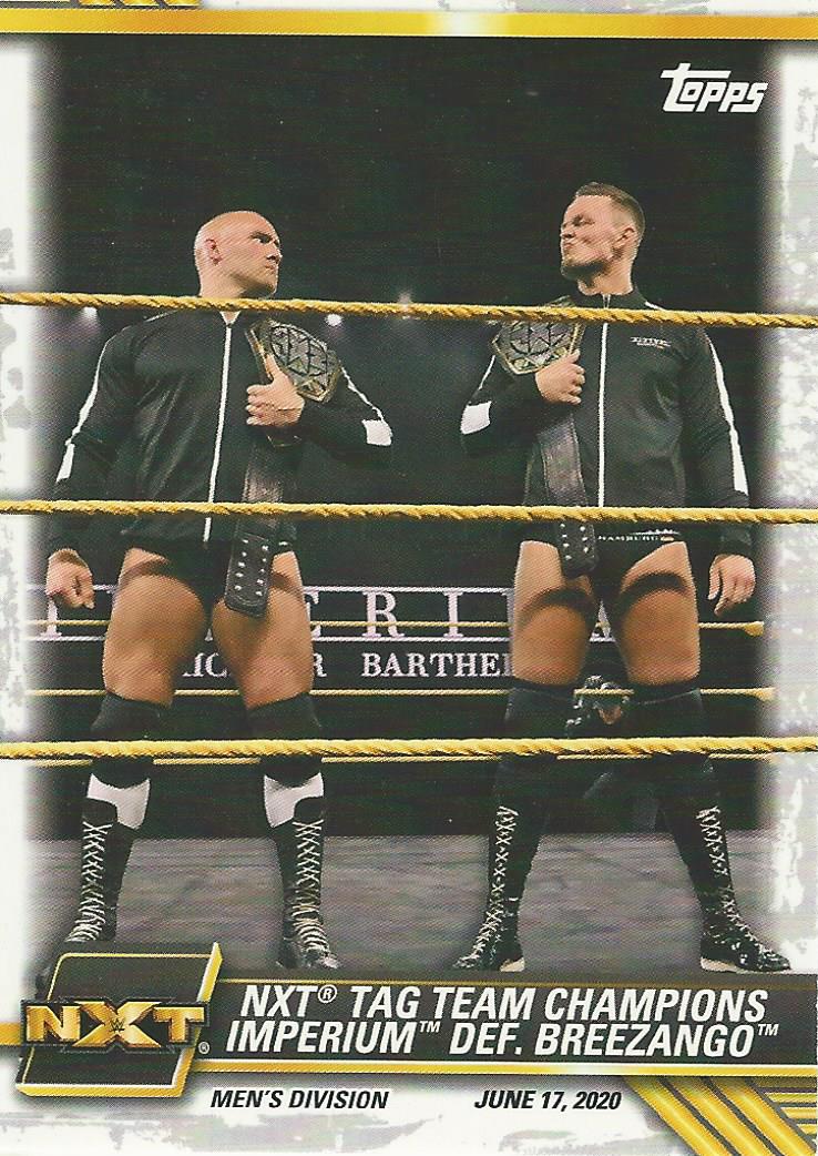 WWE Topps NXT 2021 Imperium #40
