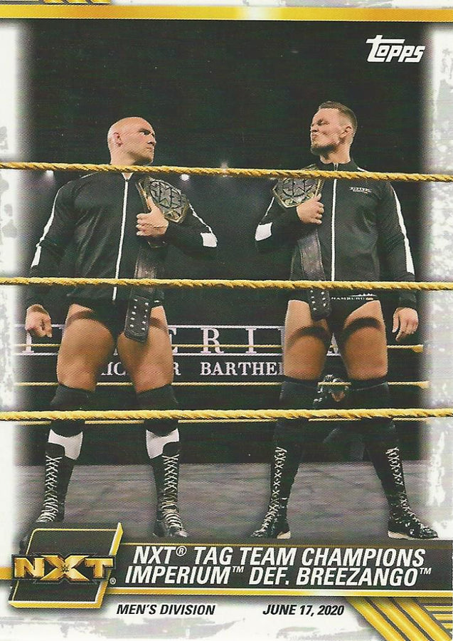 WWE Topps NXT 2021 Imperium #40