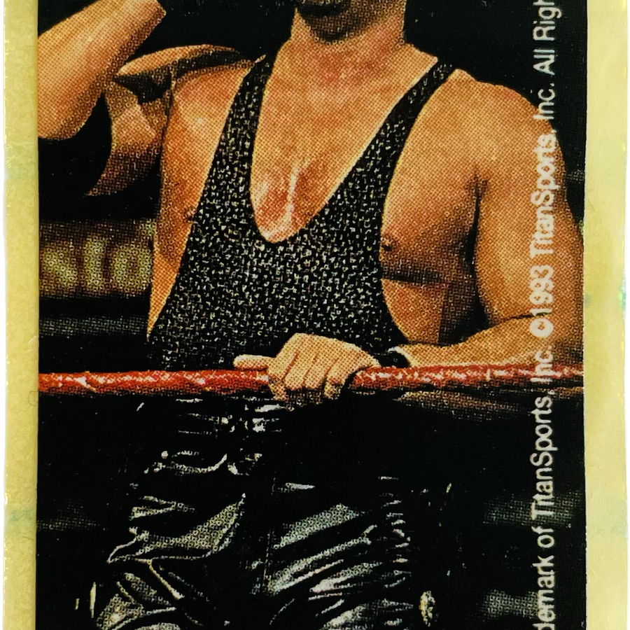 WWF Dunkin Bubble Gum Stickers (1993) No. 41 Diesel PW Catalog