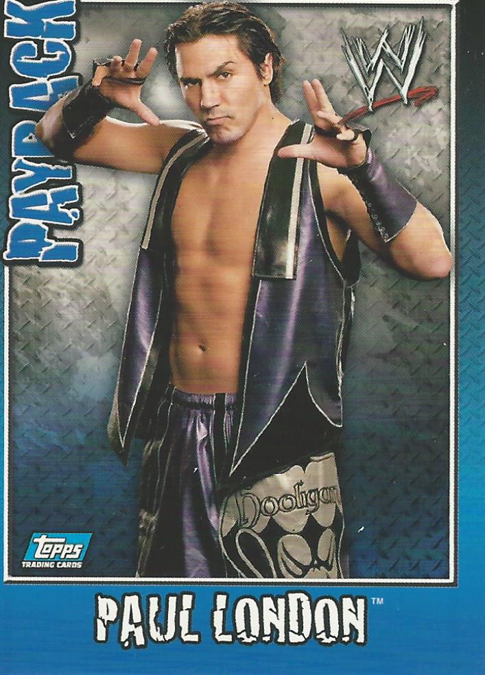 WWE Topps Payback 2006 Paul London #41