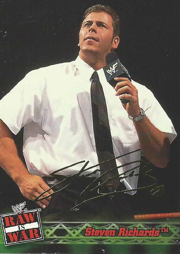 WWF Fleer Raw 2001 Steven Richards #41
