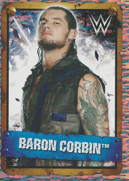 WWE Topps Stickers 2017 Baron Corbin Foil #41