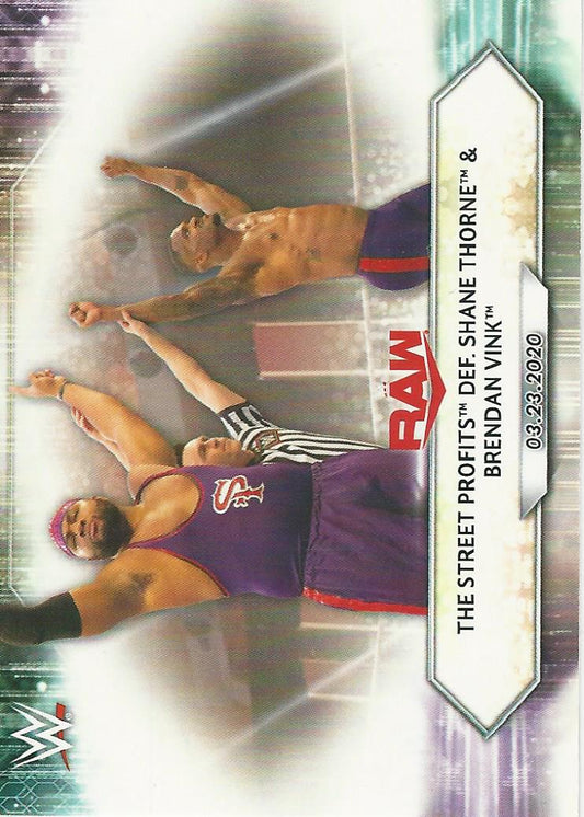 WWE Topps 2021 Street Profits #41