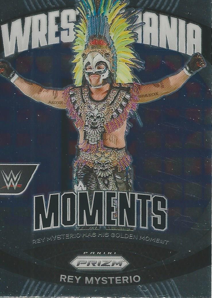 WWE Panini Prizm 2024 Wrestlemania Moments Rey Mysterio #31