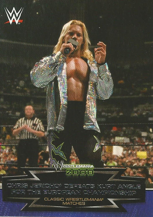WWE Topps Road to Wrestlemania 2015 Chris Jericho 11 of 30 trading card PW Catalog