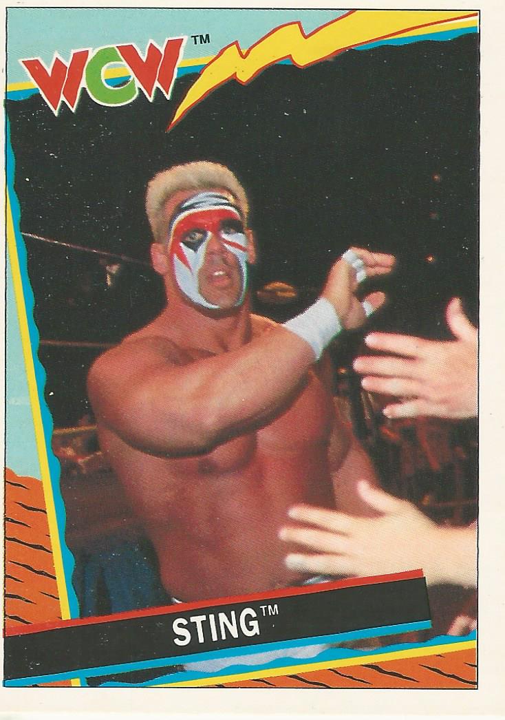 WCW Topps 1992 Sting #41