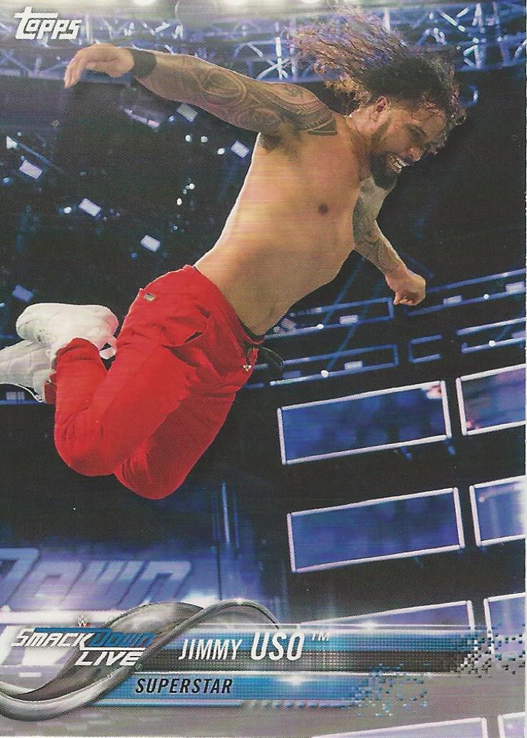 WWE Topps 2018 Jimmy Uso #41
