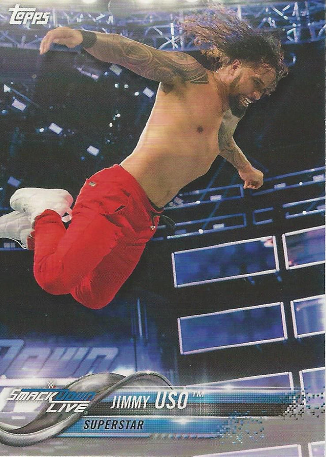 WWE Topps 2018 Jimmy Uso #41