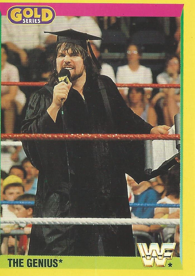 WWF Merlin Gold Series 2 1992 The Genius #41