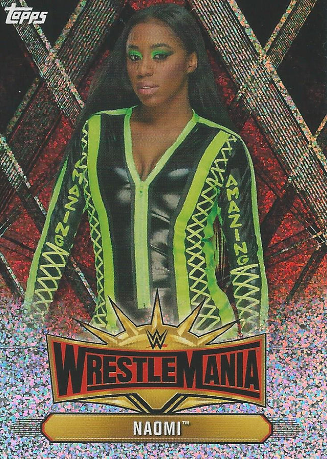 WWE Topps Champions 2019 Naomi WM-41 trading card PW Catalog