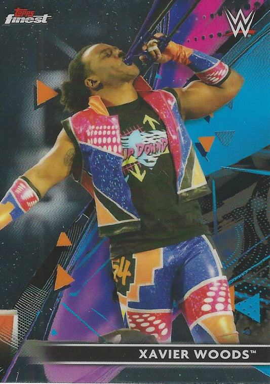 WWE Topps Finest 2021 Xavier Woods #41