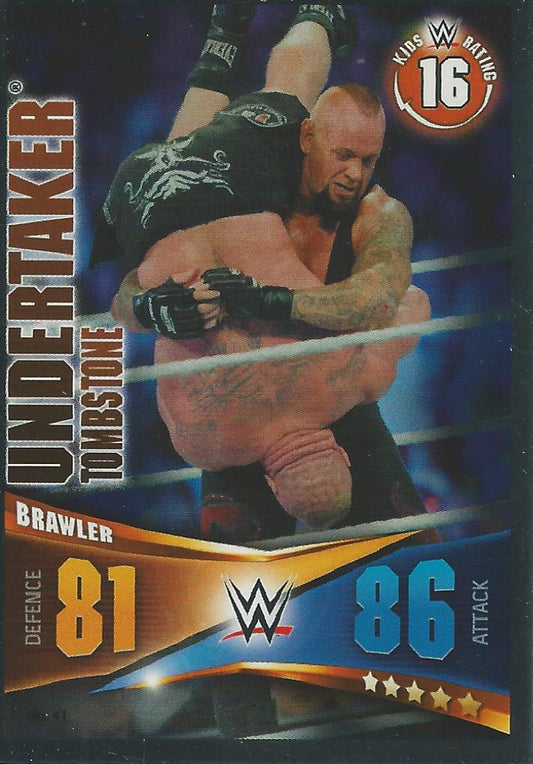 WWE Topps Slam Attax Rivals 2014 Undertaker #41