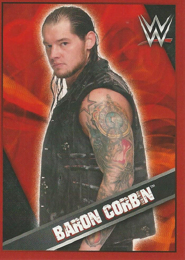 WWE Topps Then Now Forever 2016 Stickers Baron Corbin #41