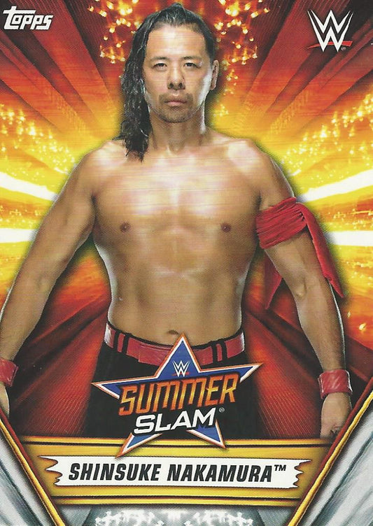 WWE Topps Summerslam 2019 Shinsuke Nakamura #41
