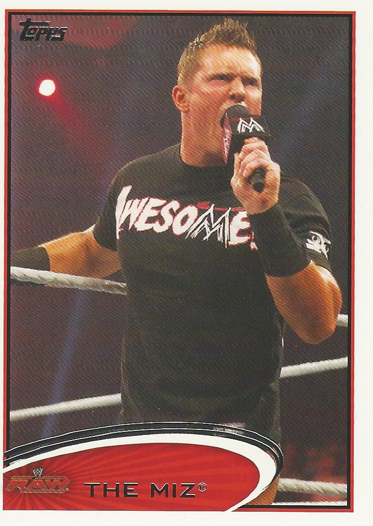 WWE Topps 2012 The Miz #41
