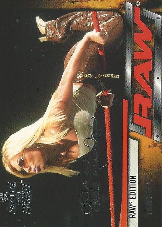 WWE Fleer Raw vs Smackdown 2002 Terri Runnels #41