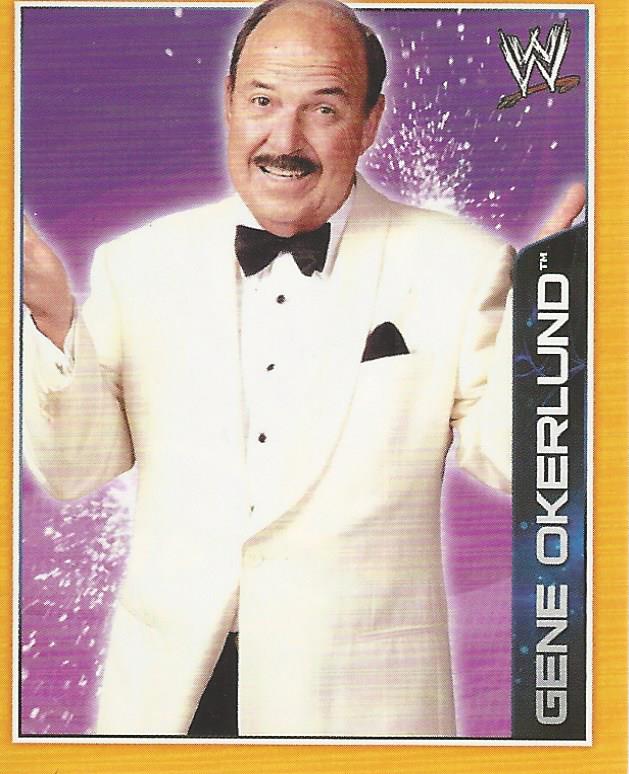 WWE Topps A-Z Sticker Collection 2014 Mean Gene #41